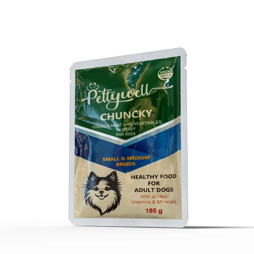 چانکی مرغ و سبزیجات پتی‌وِل