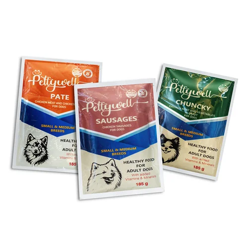 پک سه‌تایی غذای سگ