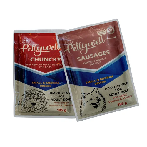 پک دوتایی غذای سگ - سوسیس و گوشت