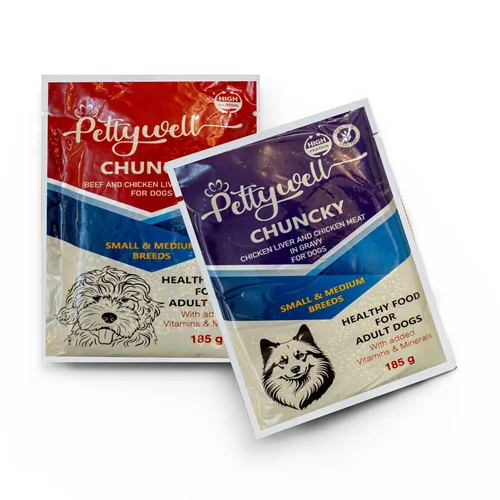 پک دوتایی غذای سگ - مرغ و گوشت