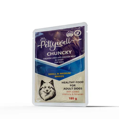 چانکی مرغ و جگر مرغ پتی‌وِل