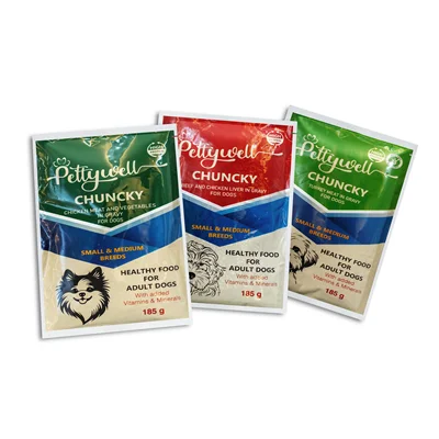 پک سه‌تایی غذای سگ