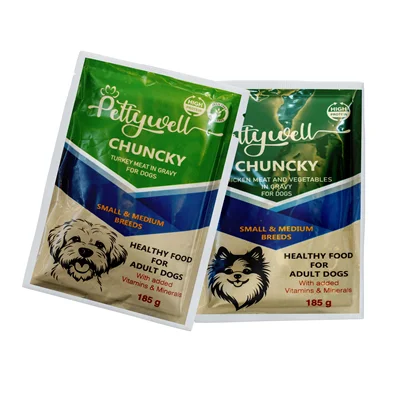 پک دوتایی غذای سگ - مرغ و بوقلمون